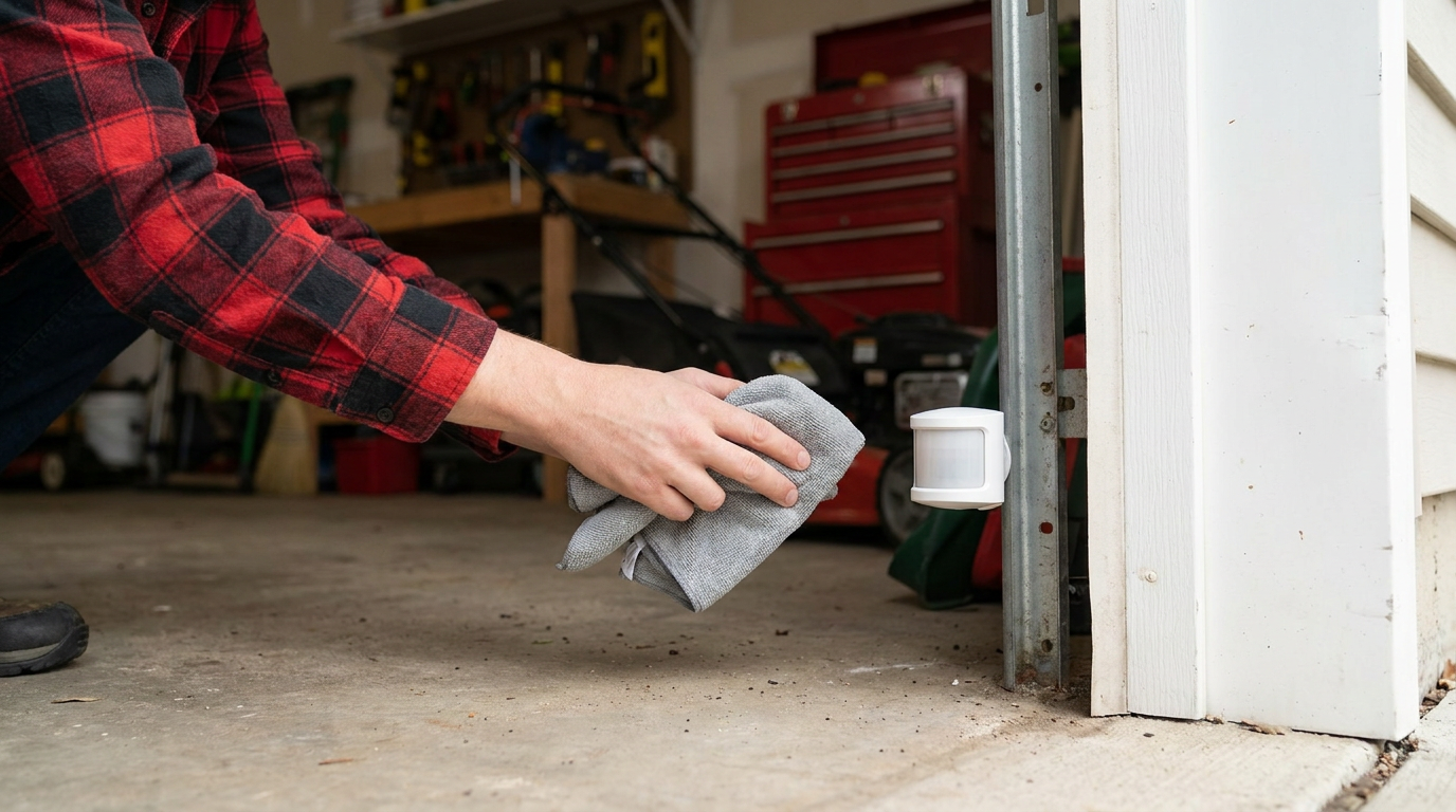 How to Fix a Garage Door That Won't Close — Sensor Alignment, Track Issues, and Noisy Opener Fixes